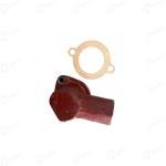 Ford / Farmtrac Tractor Water Pump Elbow (Cast Iron) With Paper Gasket